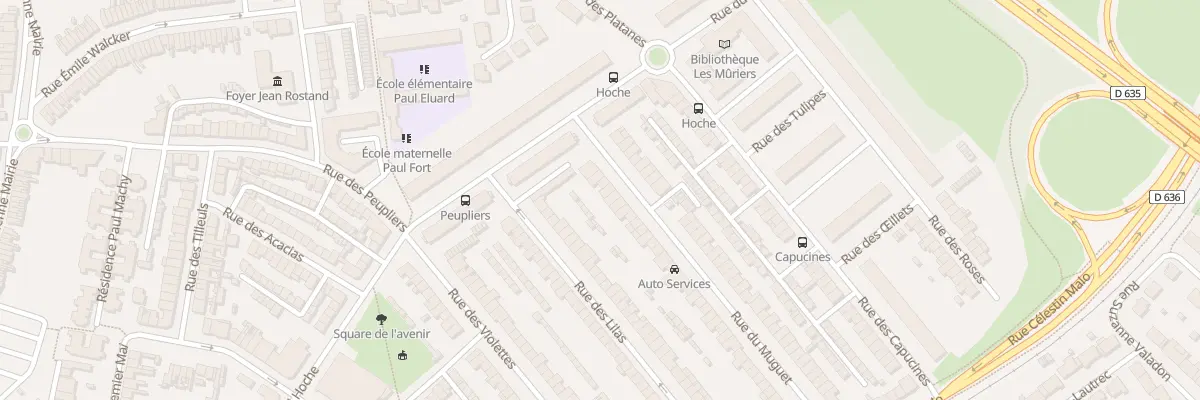 Plan du 61 Rue du Muguet à Coudekerque-Branche