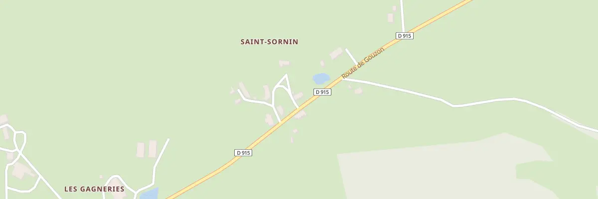 Plan du 6 Saint Sornin à Chambon-sur-Voueize