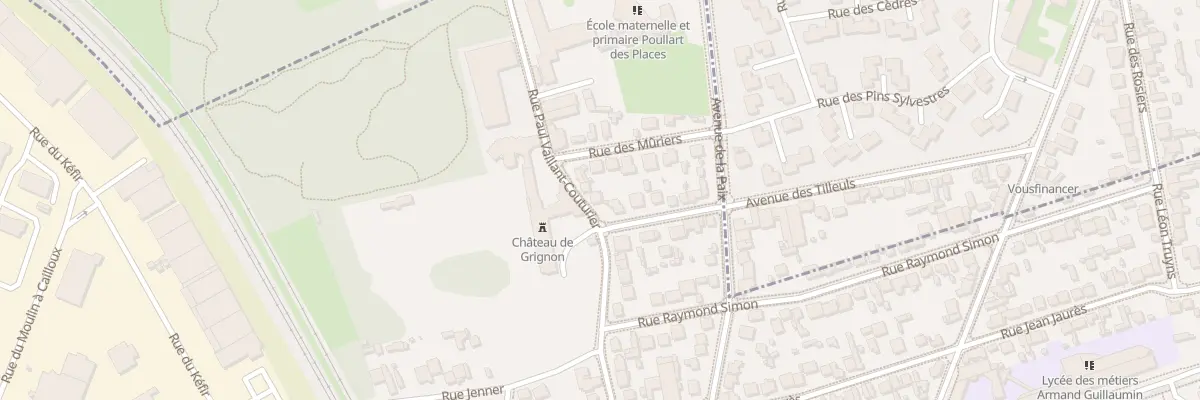 Plan du 110 Rue Paul Vaillant Couturier à Orly