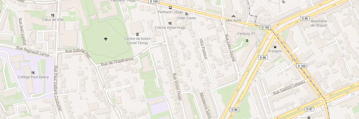 Plan du 44 Rue Victor Hugo à Thiais