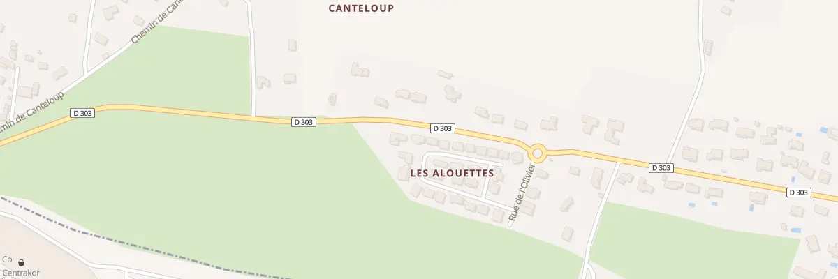 Plan du 26 Rue de l’Olivier à Berriac