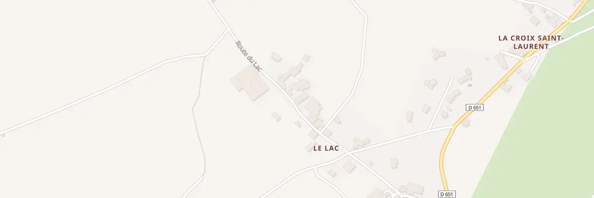 Plan du 5115 Le Lac à Goutrens