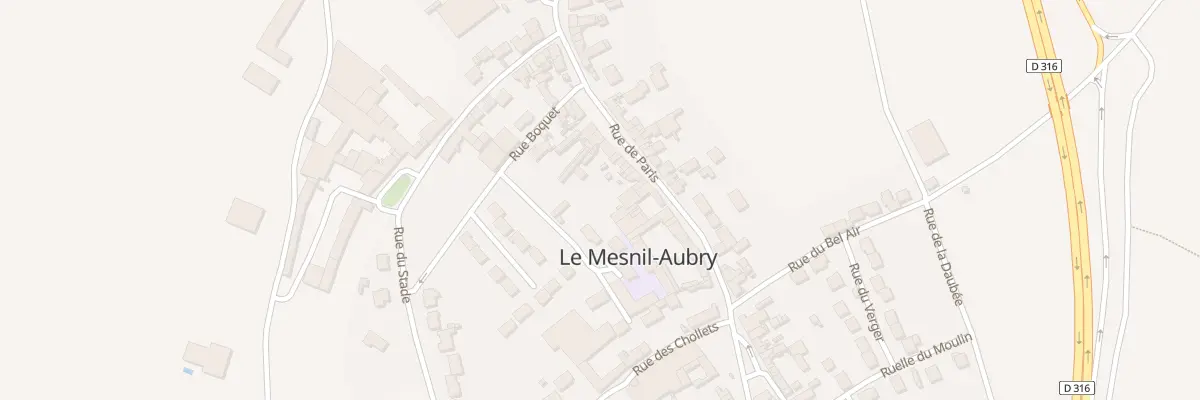 Plan du 71 Rue de Paris au Mesnil-Aubry