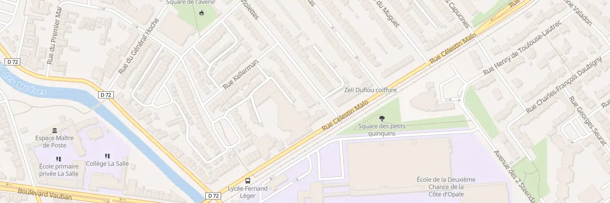 Plan du 3 Rue des Violettes à Coudekerque-Branche
