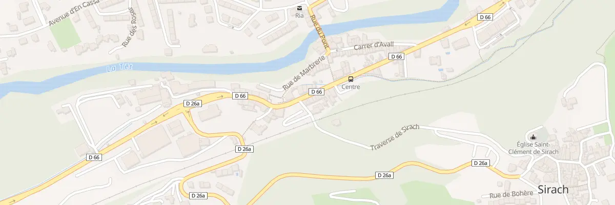 Plan du 31 Rte Nationale à Ria-Sirach