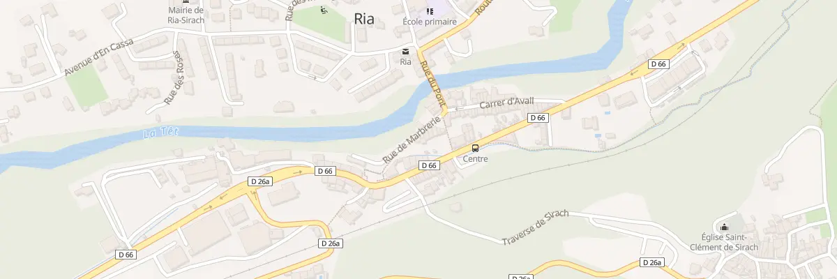 Plan du 15 Rue de la Marbrerie à Ria-Sirach