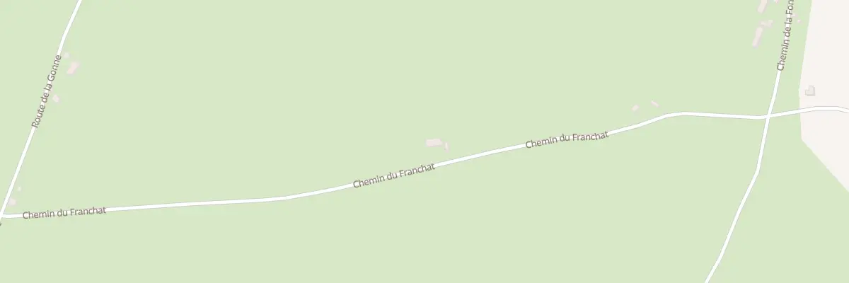 Plan du 1 Che du Franchat à Orcenais