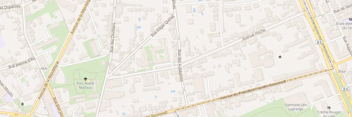 Plan du 7 Rue des Aubépines à Thiais