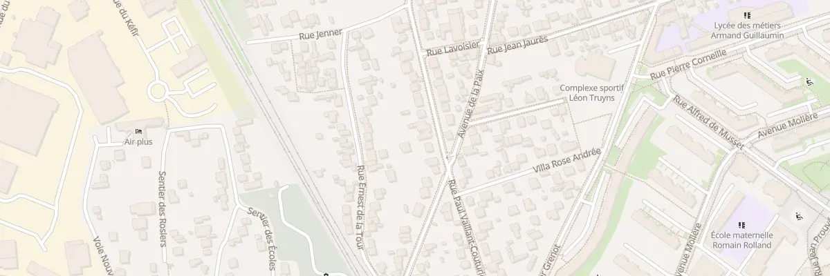 Plan du 69B Rue Paul Vaillant Couturier à Orly