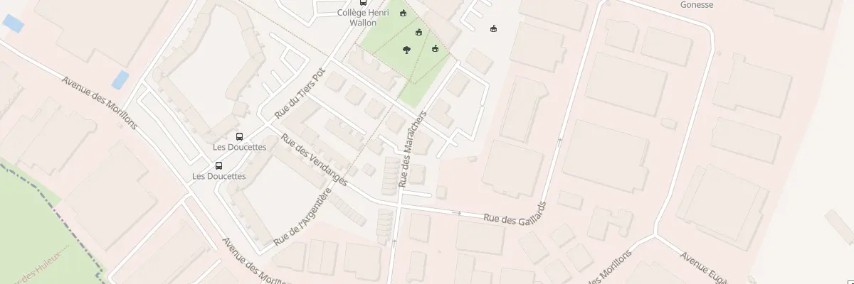 Plan du 2 Rue des Maraichers à Garges-lès-Gonesse