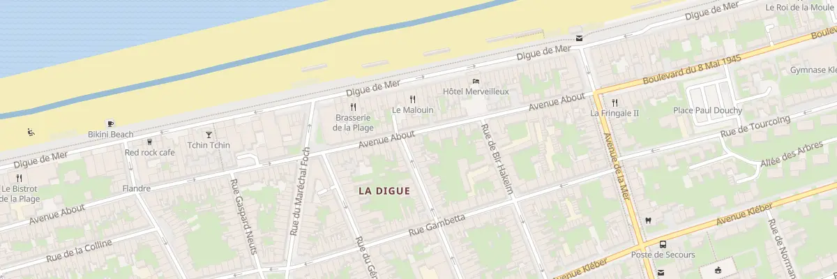 Plan du 176 Av About à Dunkerque