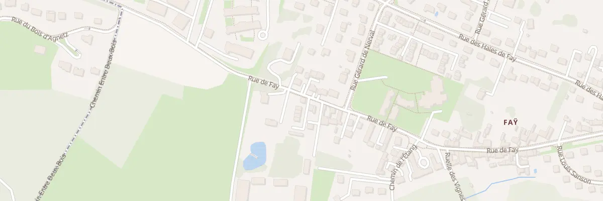 Plan du 67 Rue de Fay à Clermont