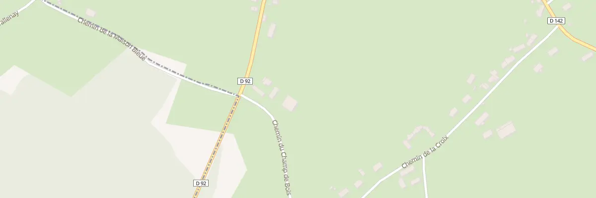 Plan du 41 Rte de Lignieres à Farges-Allichamps