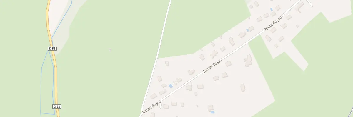 Plan du 54 Rte de Jou à Vasselay