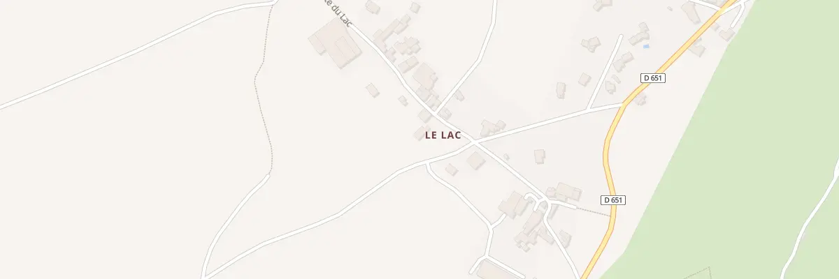 Plan du 5295 Le Lac à Goutrens