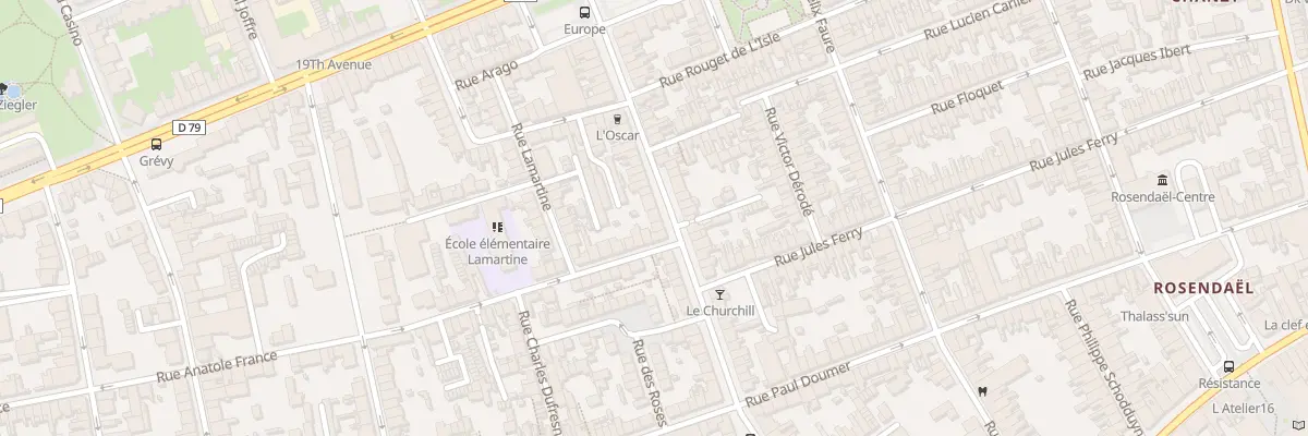 Plan du 363 Rue Winston Churchill à Dunkerque