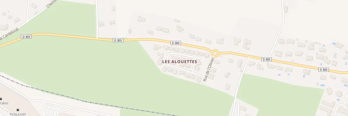 Plan du 5 Rue de l’Olivier à Berriac