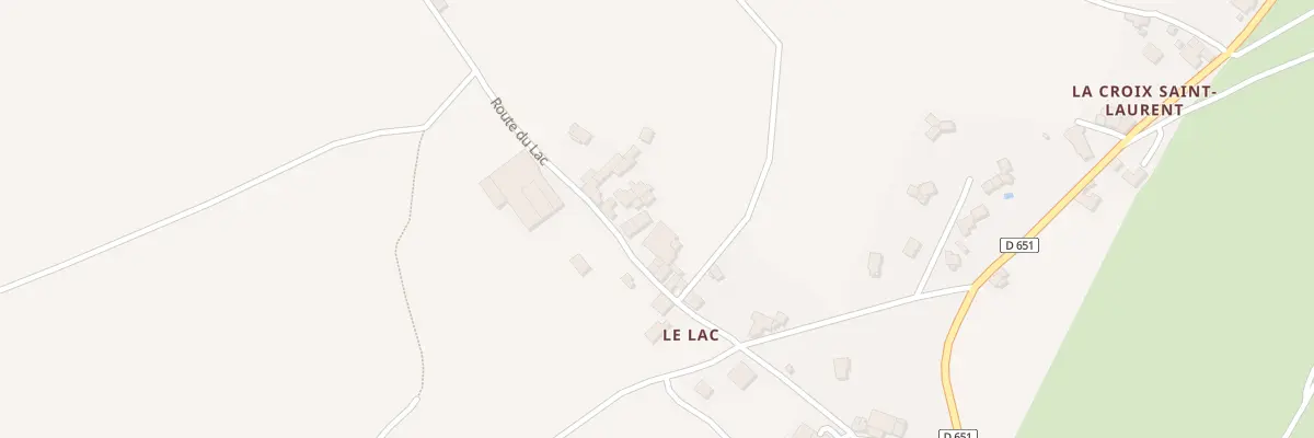 Plan du 5114 Le Lac à Goutrens