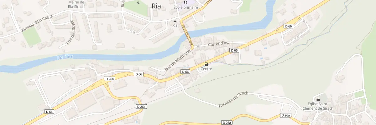 Plan du 9 Rue de la Marbrerie à Ria-Sirach
