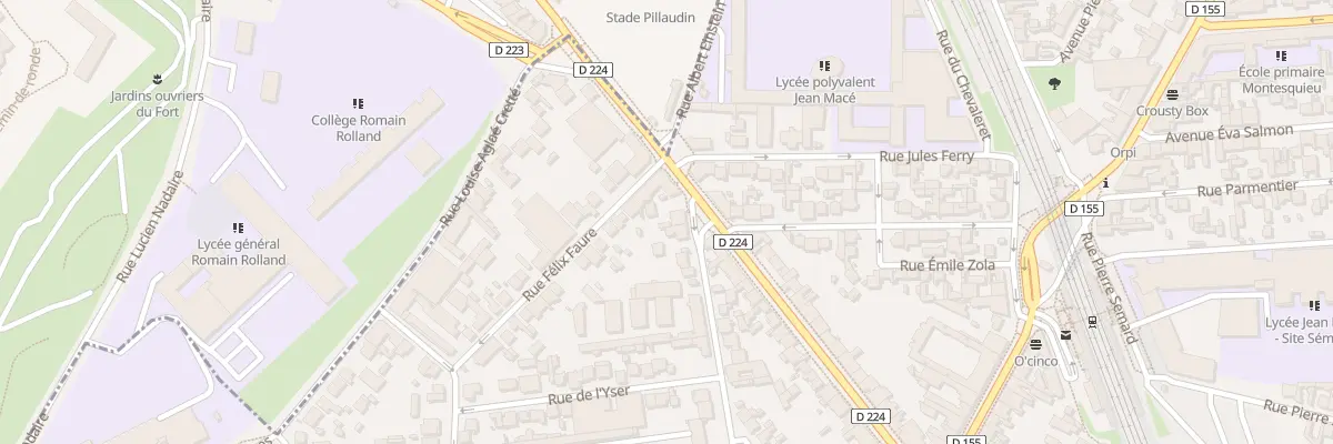 Plan du 259 Rue Gabriel Péri à Vitry-sur-Seine