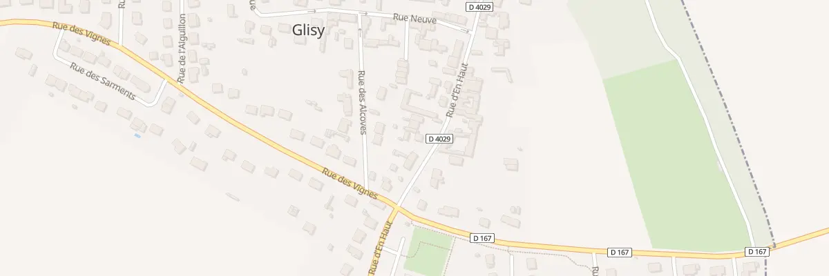 Plan du 5040 Le Village à Glisy