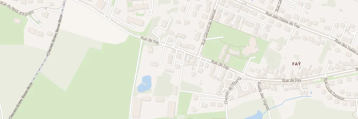Plan du 65T Rue de Fay à Clermont