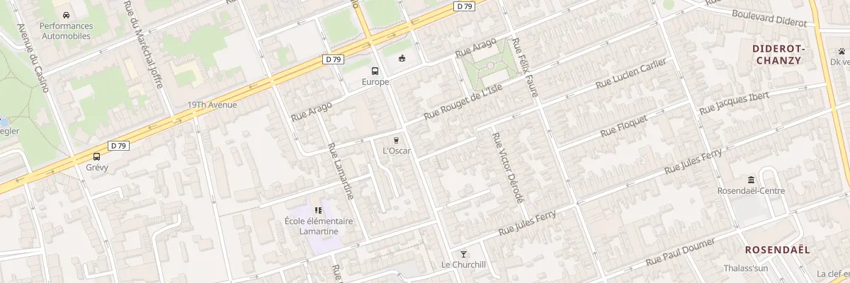 Plan du 424 Rue Winston Churchill à Dunkerque