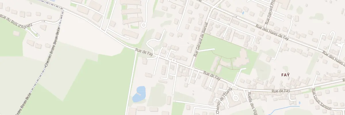 Plan du 46 Rue de Fay à Clermont