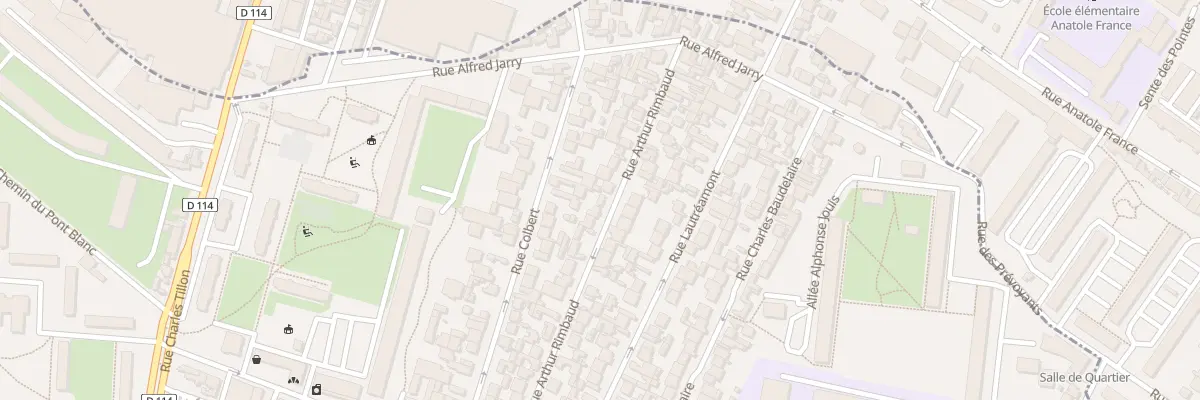Plan du 39 Rue Arthur Rimbaud à Aubervilliers