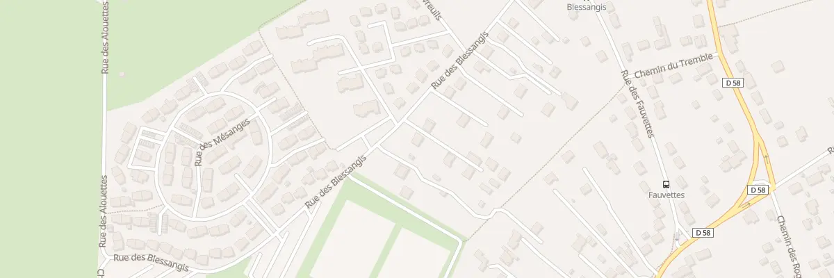 Plan du 37 Rue des Blessangis à Bourges