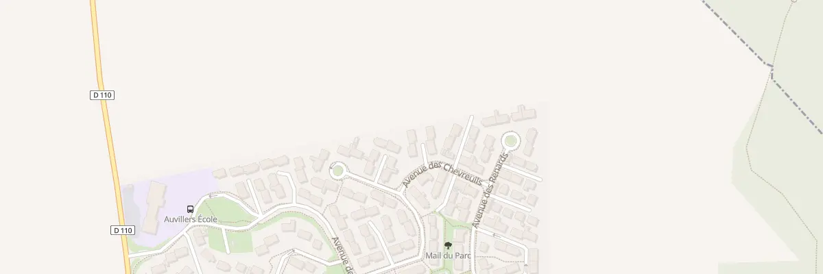 Plan du 3 All des Tulipes à Neuilly-sous-Clermont