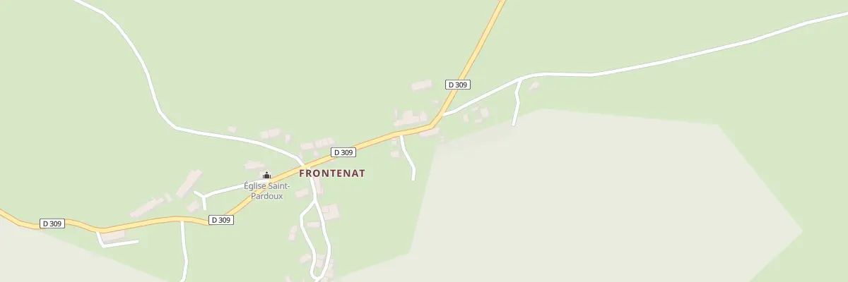 Plan du 5101 Frontenat à Archignat