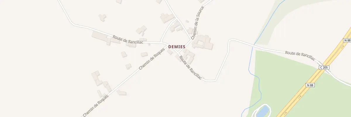 Plan du 5159A Demies à Quins
