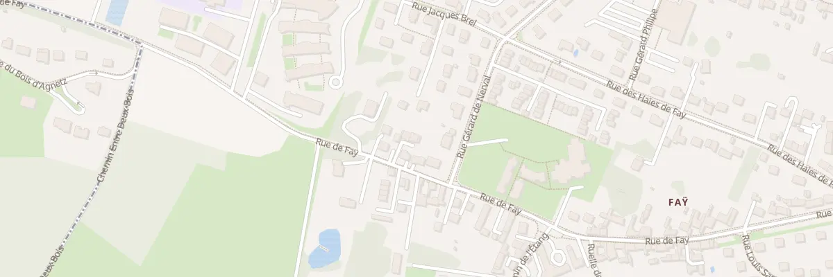 Plan du 46B Rue de Fay à Clermont