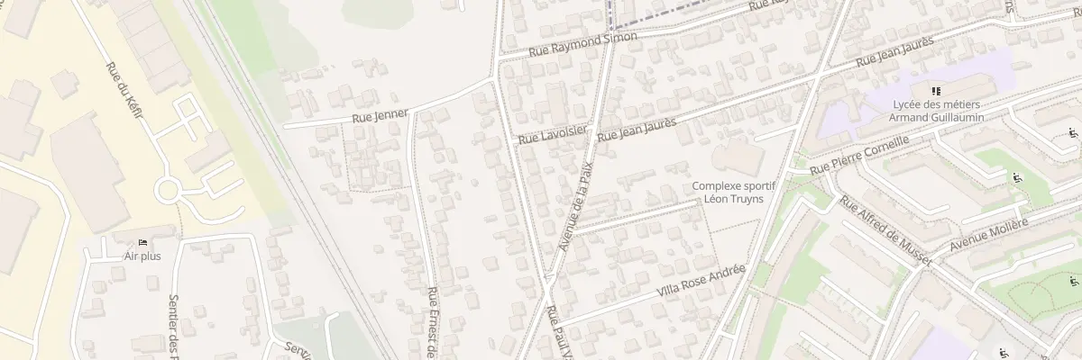 Plan du 84 Rue Paul Vaillant Couturier à Orly