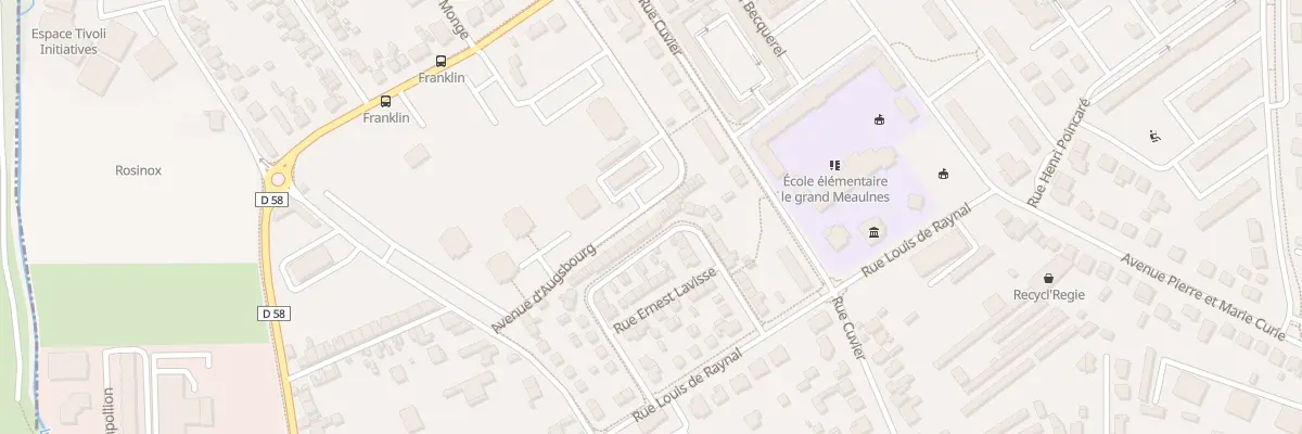 Plan du 27 Rue F Guizot à Bourges