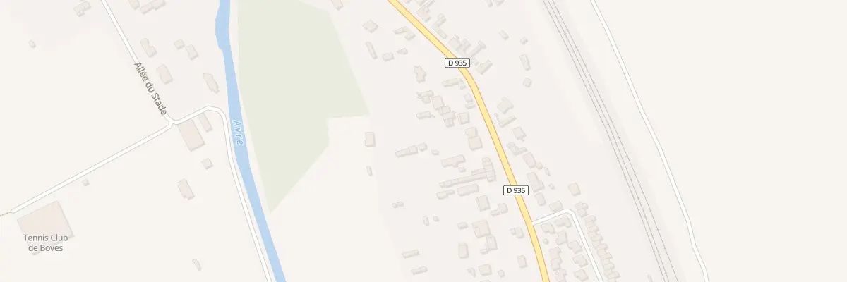 Plan du 1C Rue du Cdt Jan à Boves
