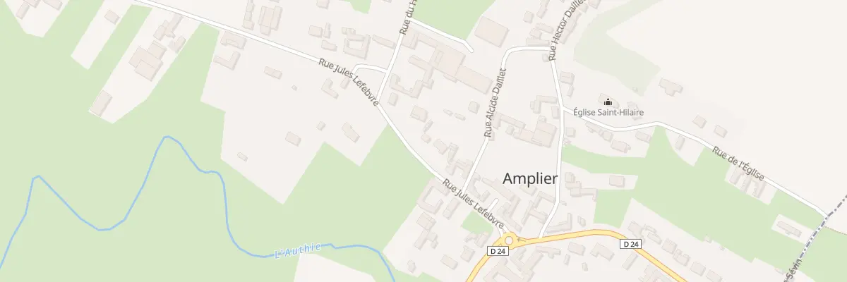 Plan du 124 Rue Jules Lefebvre à Amplier