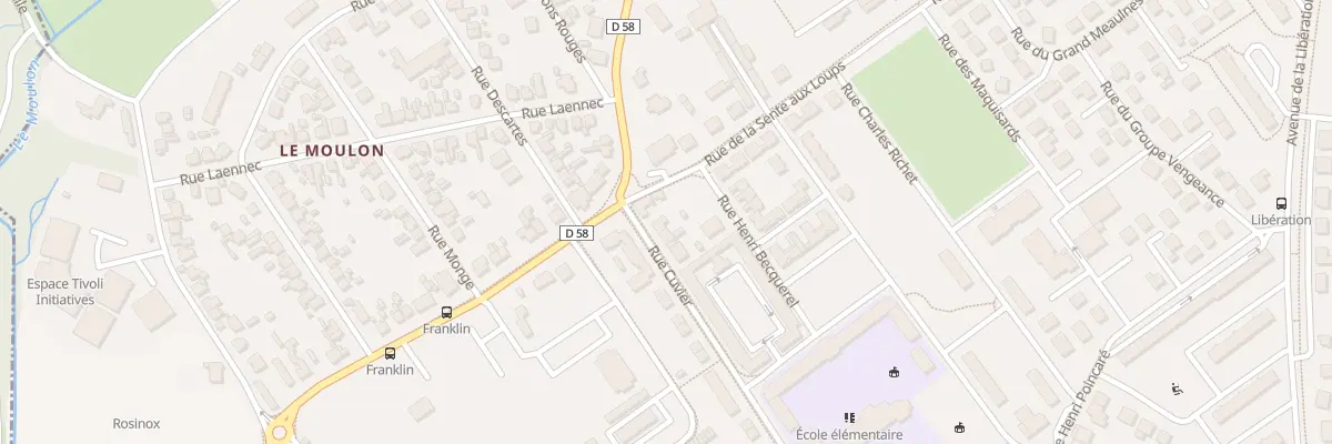 Plan du 94 Rue Cuvier à Bourges