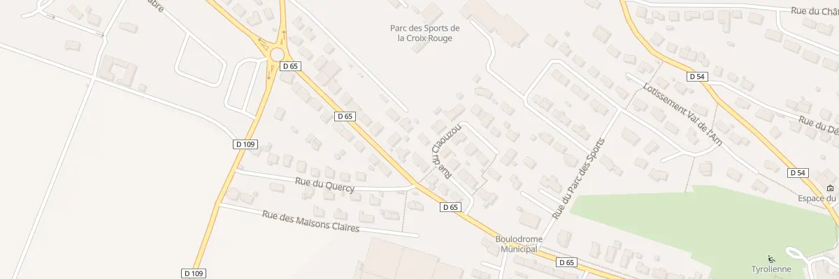 Plan du 11 Rue du Claouzou à Pont-de-Larn