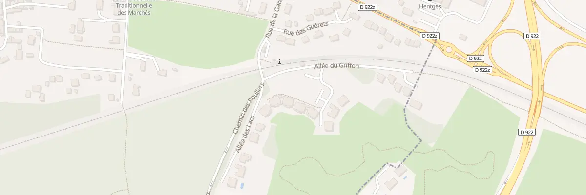 Plan du 4 All du Griffon à Seugy