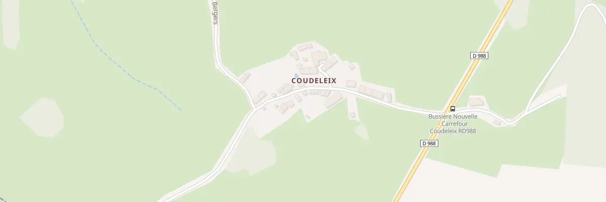 Plan du 5084 Coudeleix à Bussière-Nouvelle