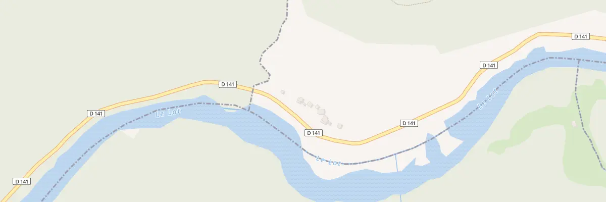 Plan du 5051 Soulou à Vieillevie