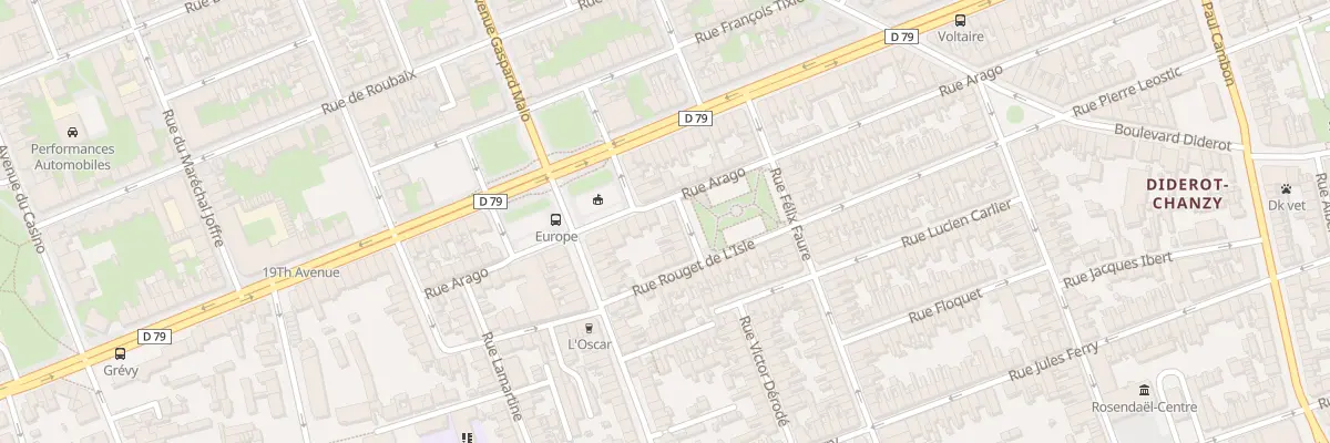 Plan du 166 Rue Arago à Dunkerque
