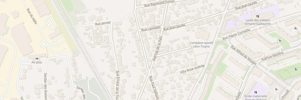 Plan du 78 Rue Paul Vaillant Couturier à Orly