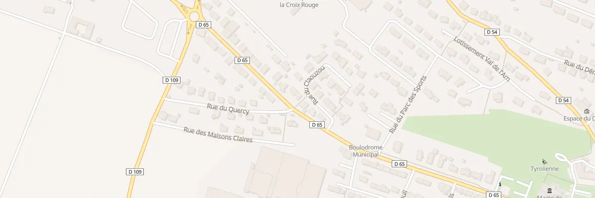 Plan du 7 Rue du Claouzou à Pont-de-Larn