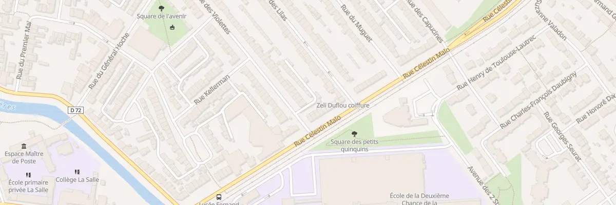 Plan du 2 Rue des Violettes à Coudekerque-Branche