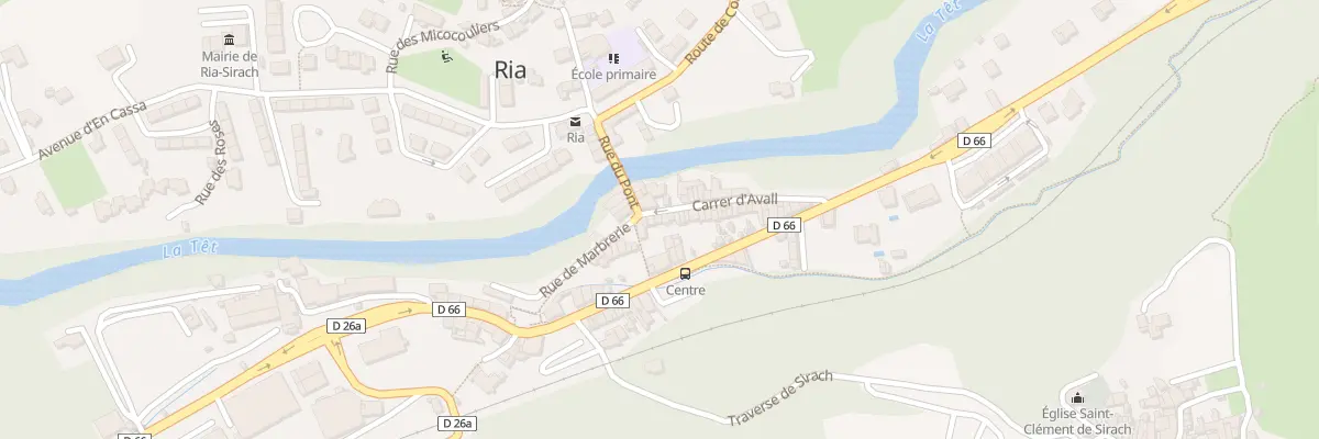 Plan du 39 Cae d’Avall à Ria-Sirach
