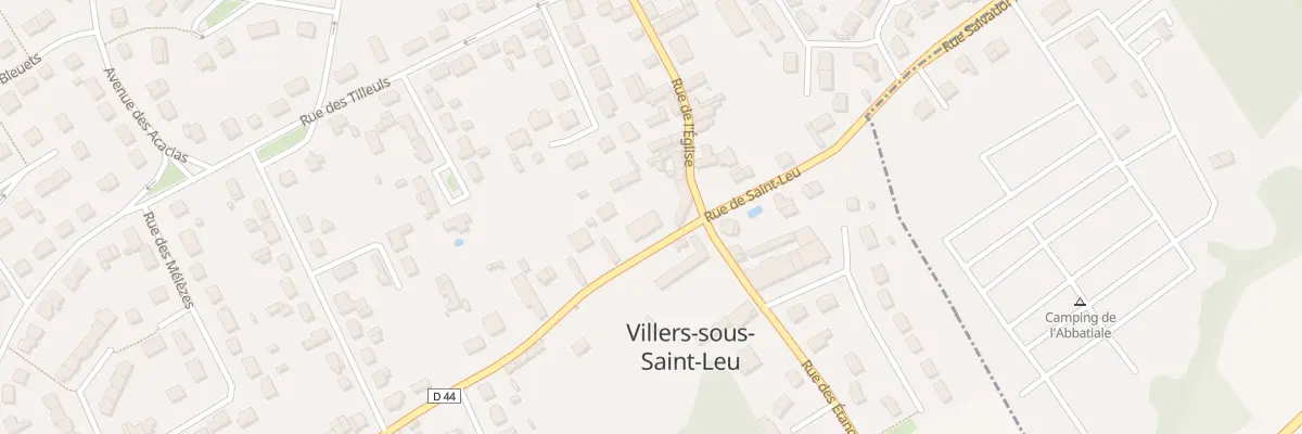 Plan du 4 Rue de Précy à Villers-sous-Saint-Leu