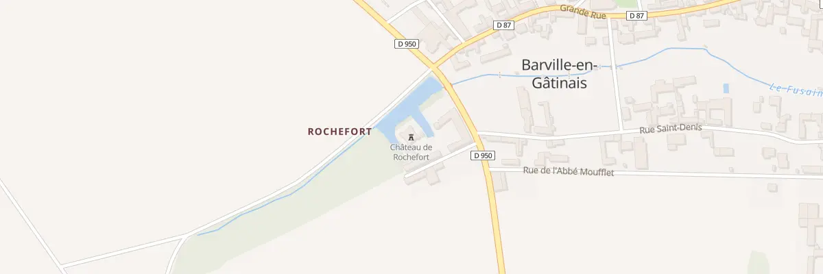 Plan du 5070 Rochefort à Barville-en-Gâtinais